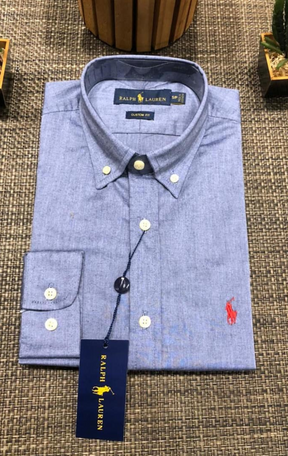 Kit 5 Camisas Sociais Manga Longa RL