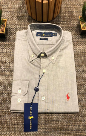 Kit 5 Camisas Sociais Manga Longa RL